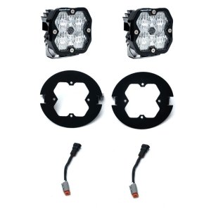 Toyota Tacoma Squadron Sport Lights - Baja Designs - Squadron 2.0 Sport FPK - Clear - `05-`11